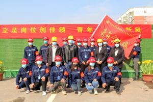 “青年突擊隊”的旗幟在河南三建項目一線高高飄揚！